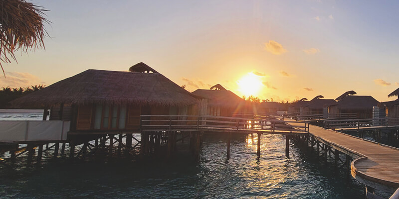 Coucher soleil laamu