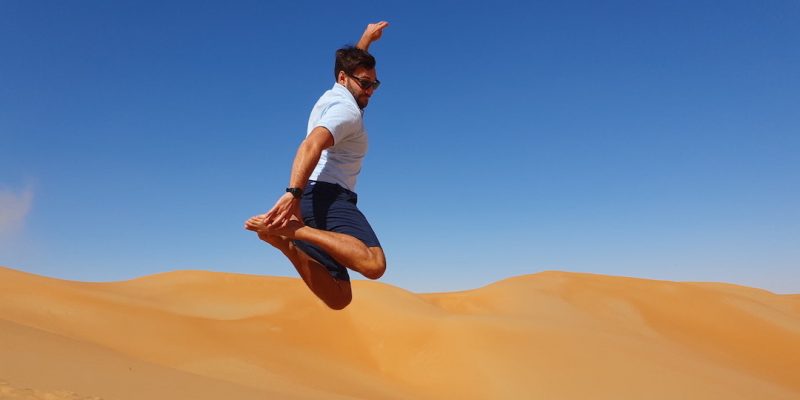 Florian saute desert