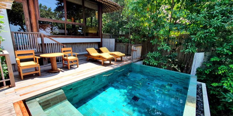 Six senses pool villa